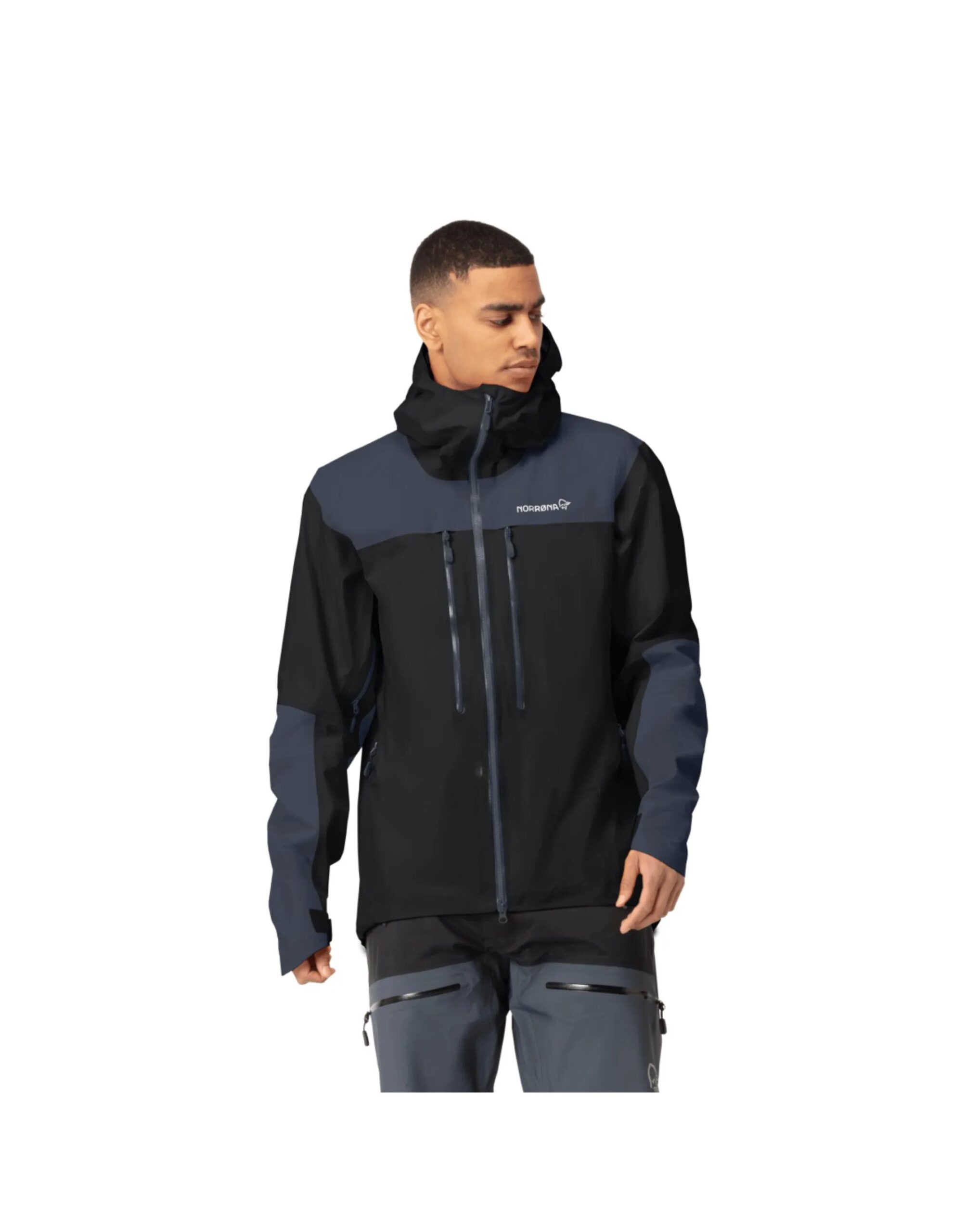 Norrona Men’s Trollveggen Gore-Tex Pro Light Jacket (Maat – M, Kleur – Caviar/Cool Black)