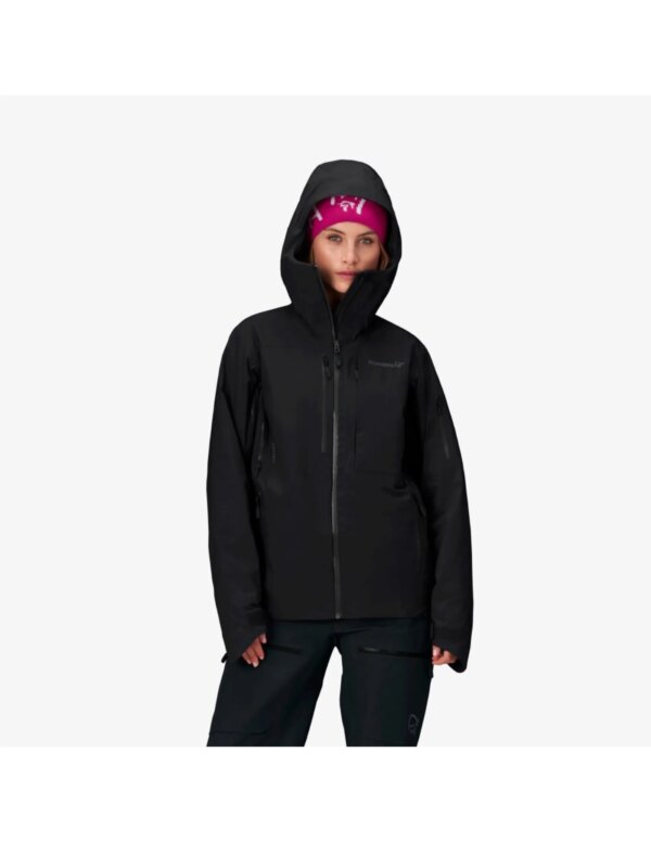 Norrona Women's Lofoten Gore-Tex Insulated Jacket (Maat - S, Kleur - Caviar)