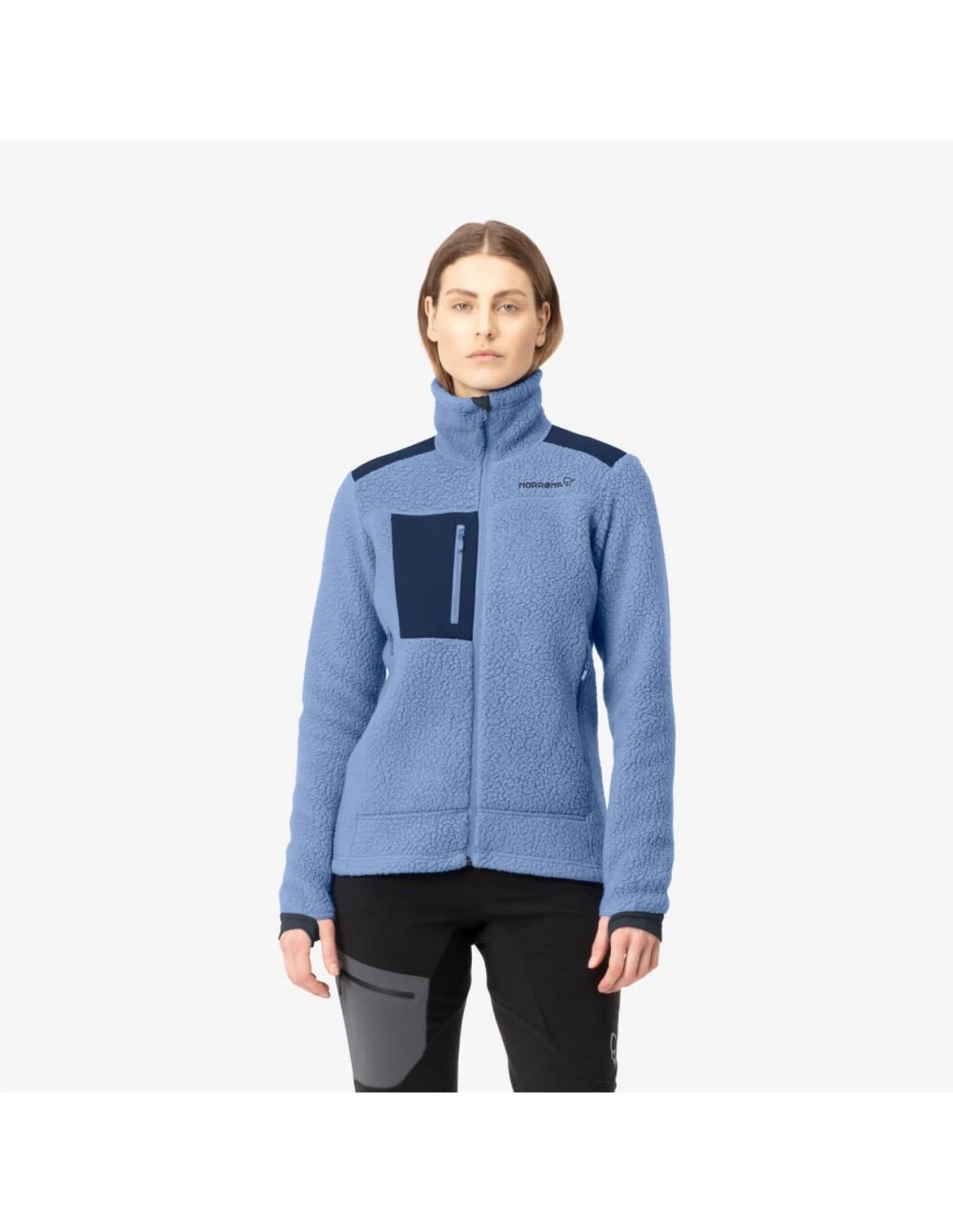Norrona Women’s Trollveggen Thermal Pro Jacket (Maat – S, Kleur – Infinity)