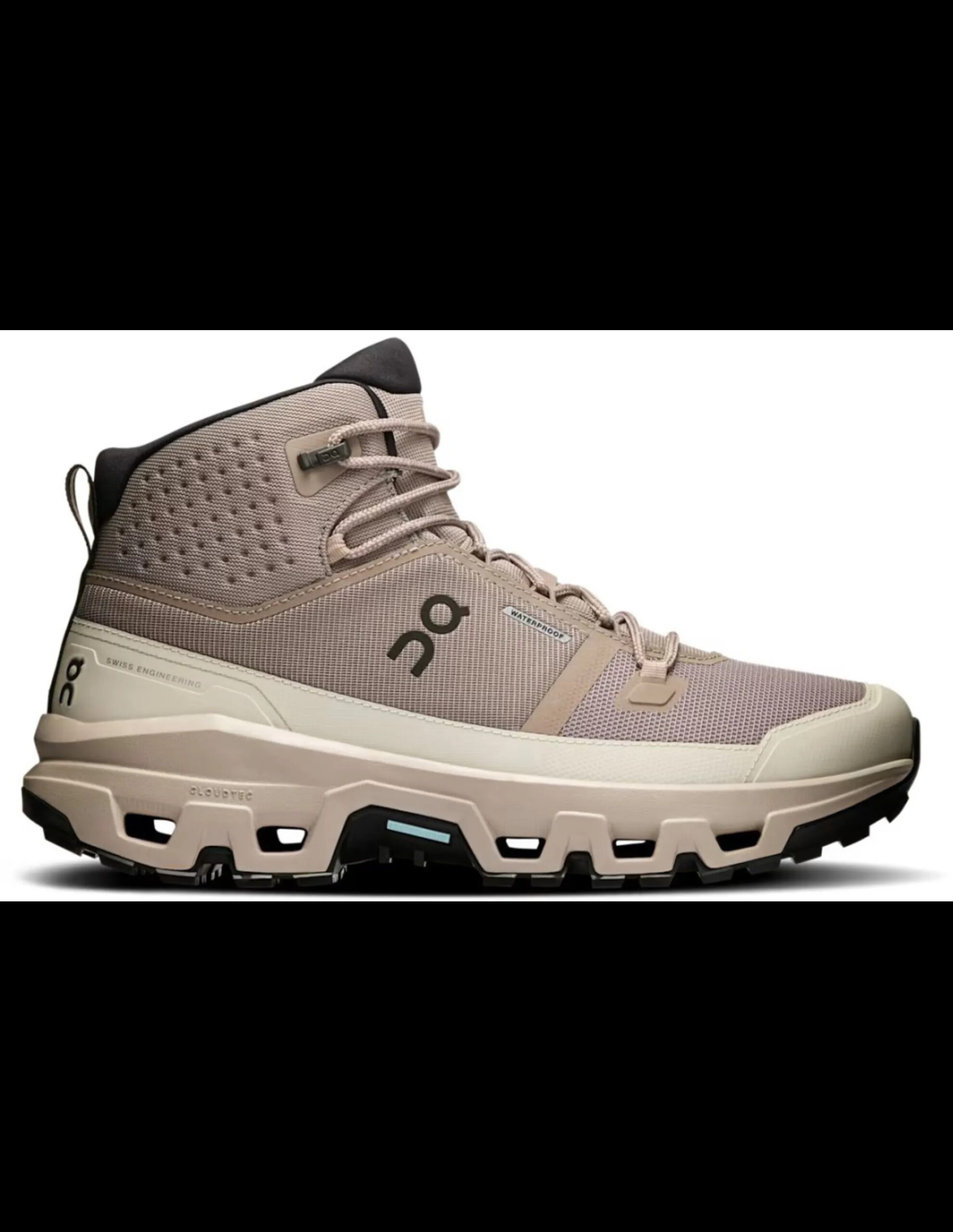 ON Cloudrock Mid Waterproof Wandelschoen Heren (Maat – US 12, Kleur – Cinder / Desert)