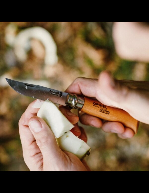 Opinel Carbon N°08 Zakmes (Maat - OS, Kleur - Carbon Steel)