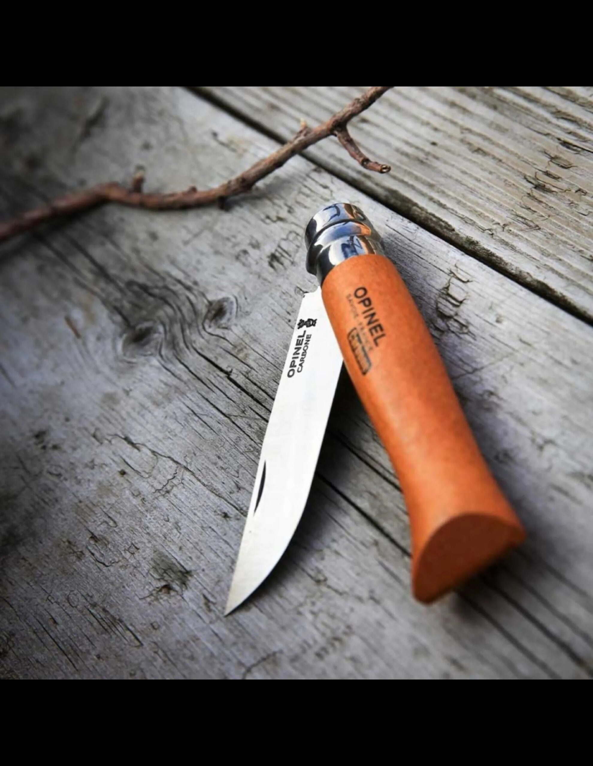 Opinel Carbon N°09 Zakmes (Maat – OS, Kleur – Carbon Steel)