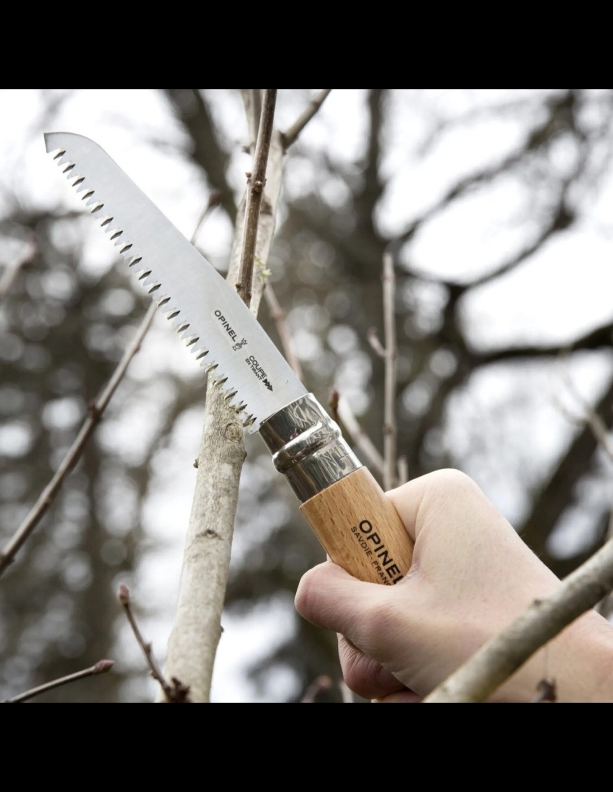Opinel Garden Snoeizaag no 12 (Maat – OS, Kleur – Beukenhout)