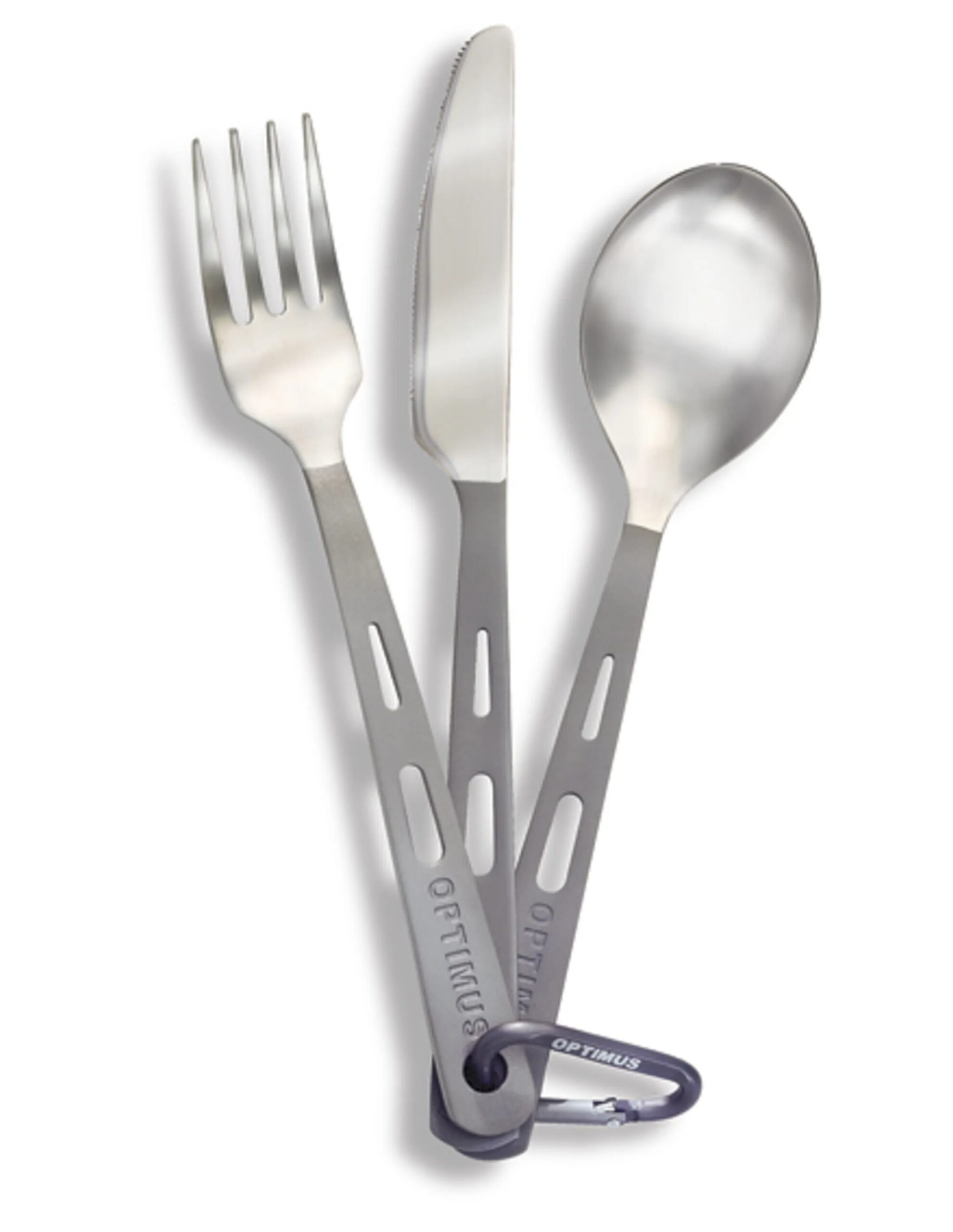 Optimus Titanium 3-piece Cutlery Set (Kleur – Titanium)