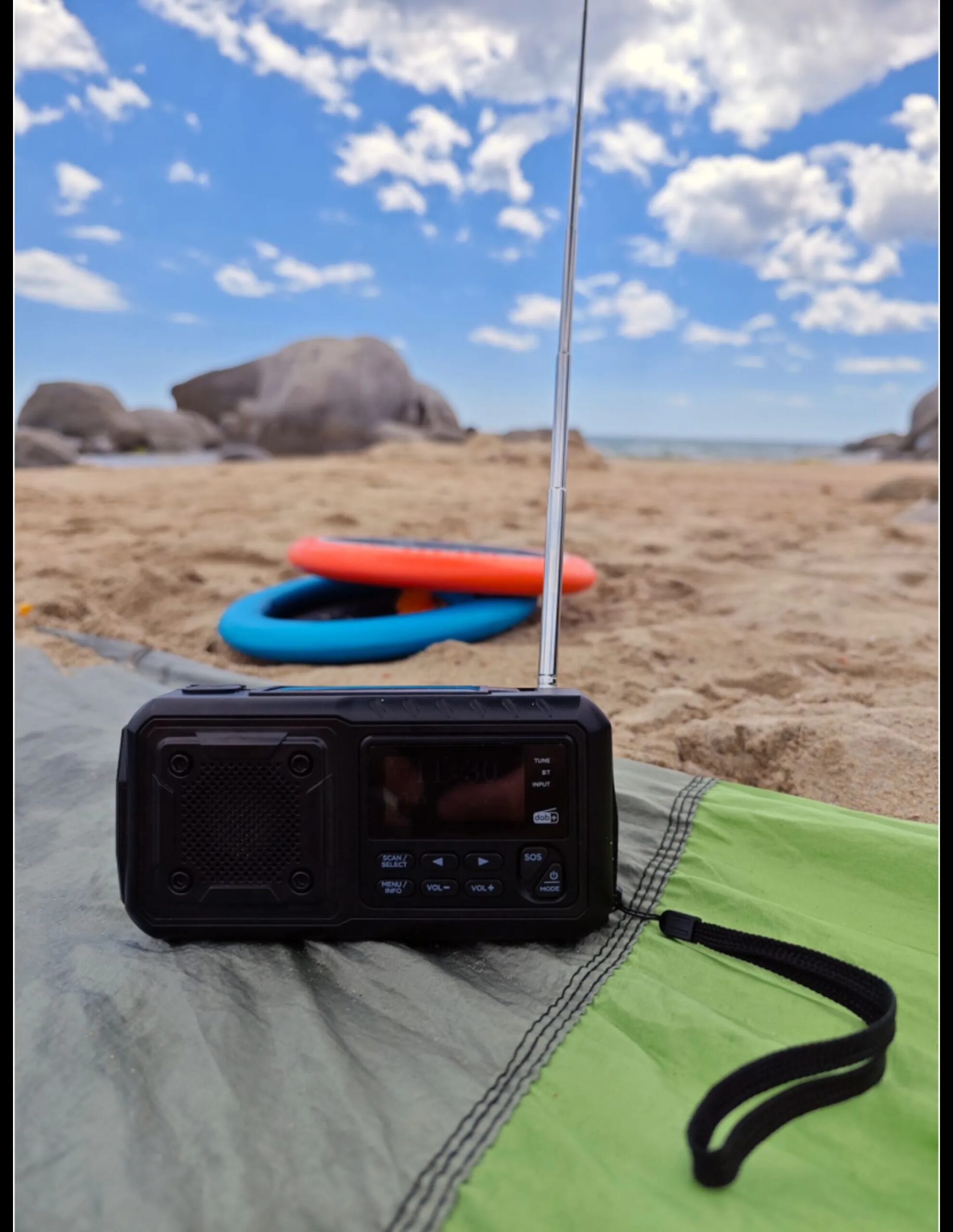 Origin Outdoors Crank Radio ‘Multi’ DAB+ (Maat – OS, Kleur – Black)