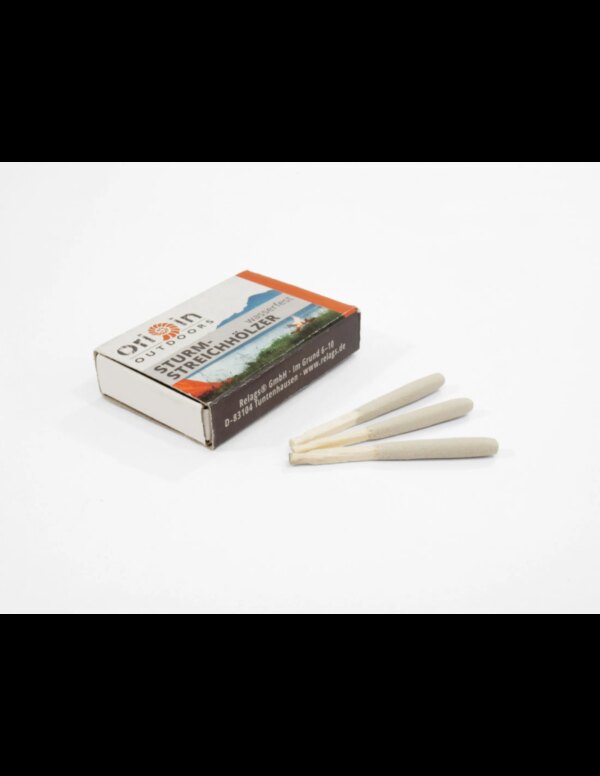 Origin Outdoors Windproof lucifers. 10 pakjes met 20 lucifers.