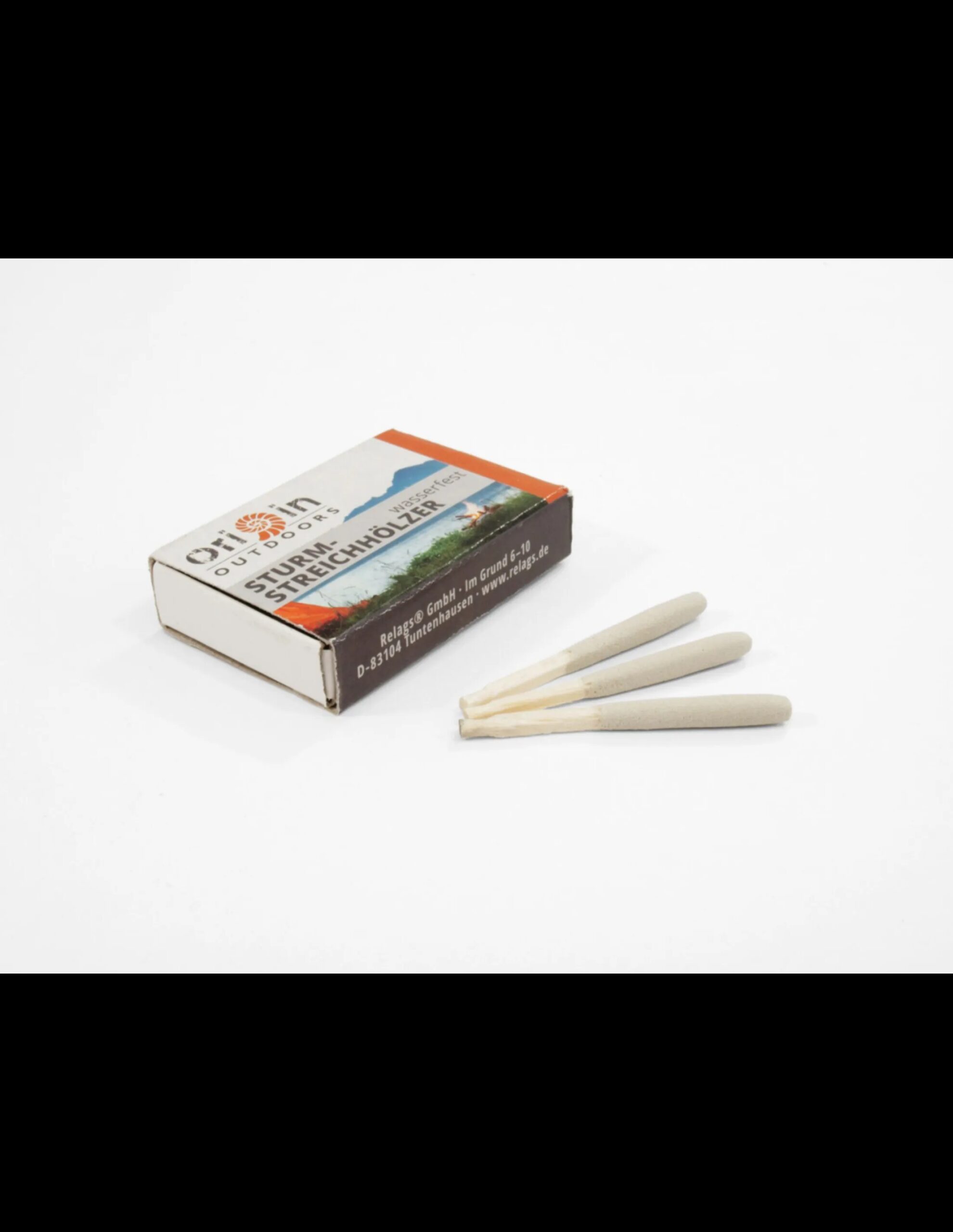 Origin Outdoors Windproof lucifers. 10 pakjes met 20 lucifers.