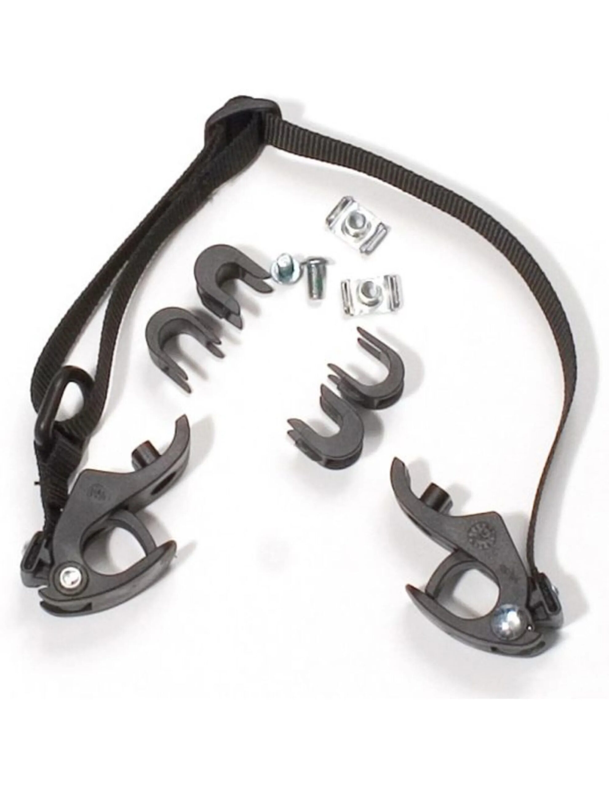 Ortlieb QL1 Mounting Hooks (Maat – 16mm, Kleur – Zwart)