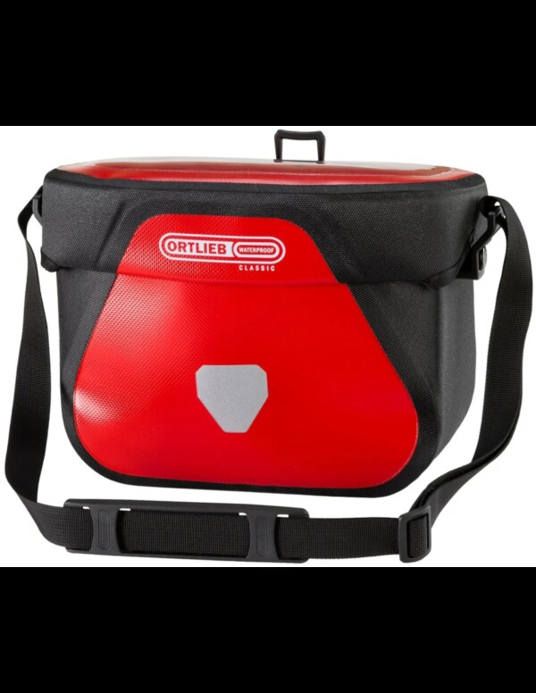 Ortlieb Ultimate 6.5 L Stuurtas (Maat - 6,5 L, Kleur - Red/Black)