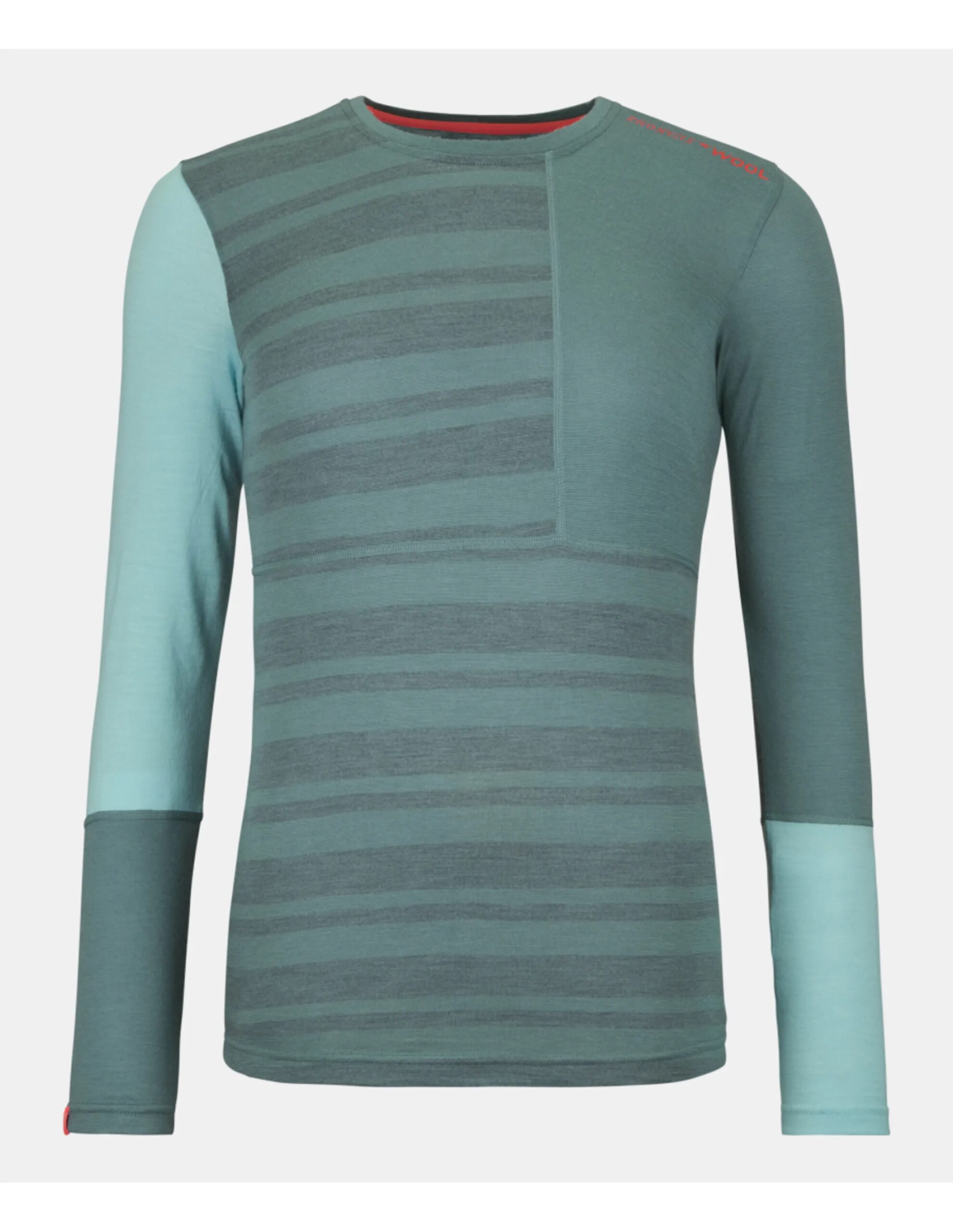 Ortovox 185 RockNWool Long Sleeve Women´s (Maat – S, Kleur – Arctic-Grey)