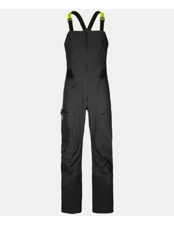 Ortovox 3L Deep Shell Bib Pants M (Maat - M, Kleur - Black-Raven)