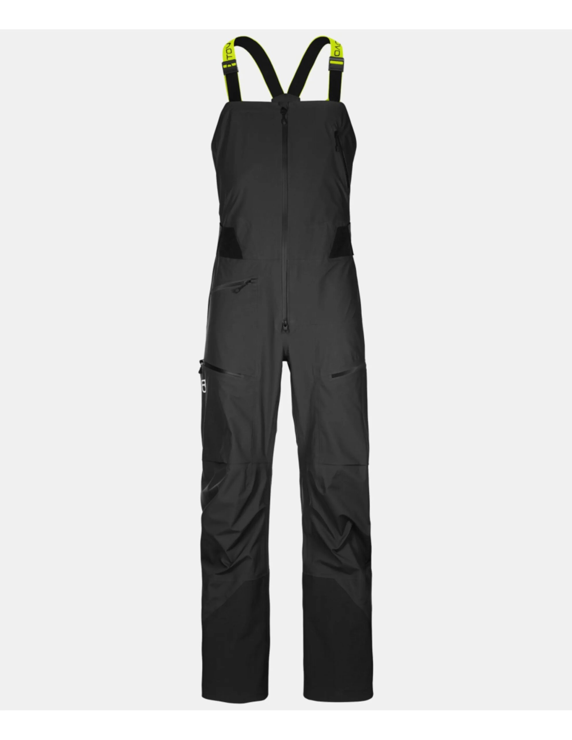 Ortovox 3L Deep Shell Bib Pants M (Maat – M, Kleur – Black-Raven)