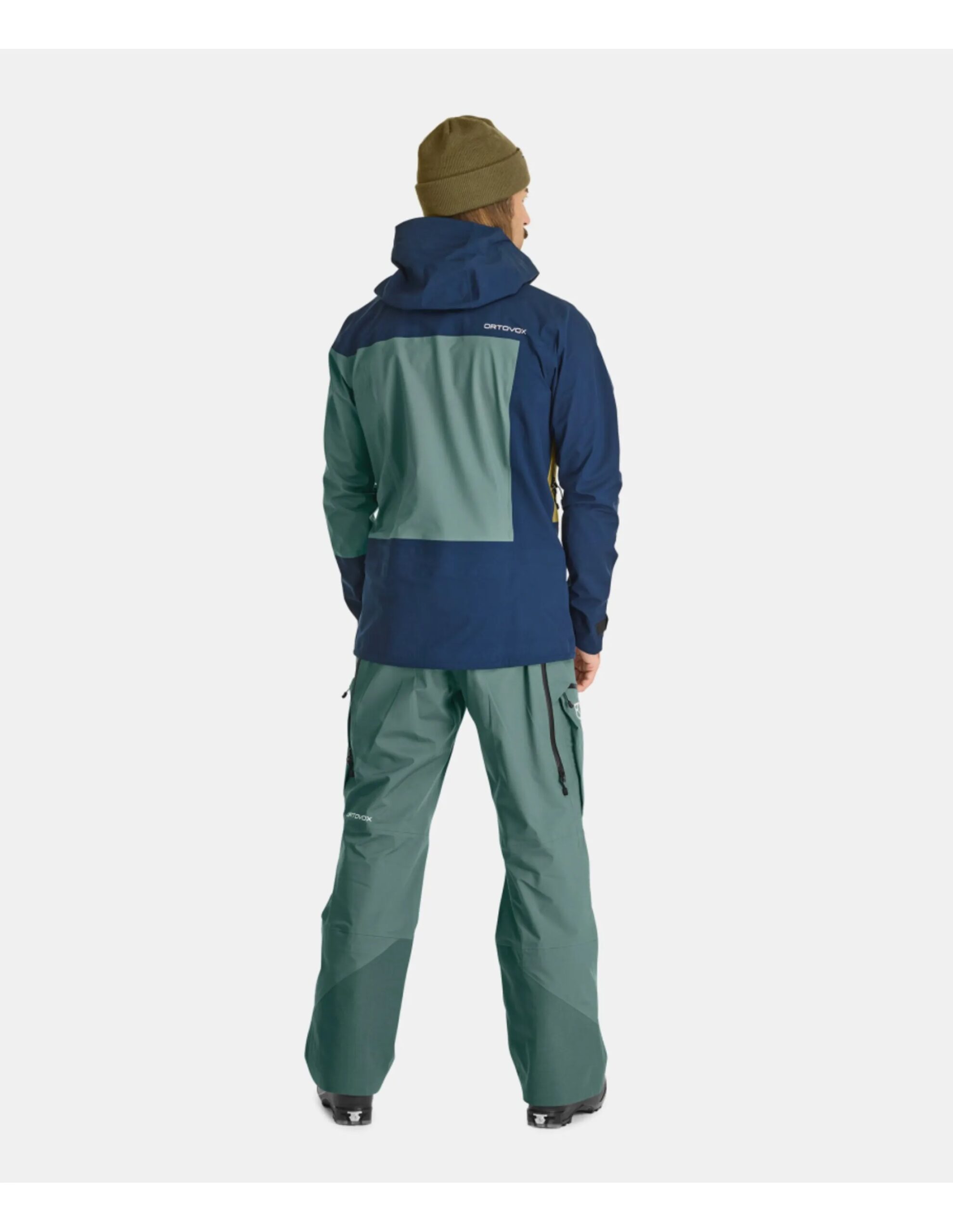 Ortovox 3L Deep Shell Jacket Men´s (Maat – M, Kleur – Deep-Ocean)