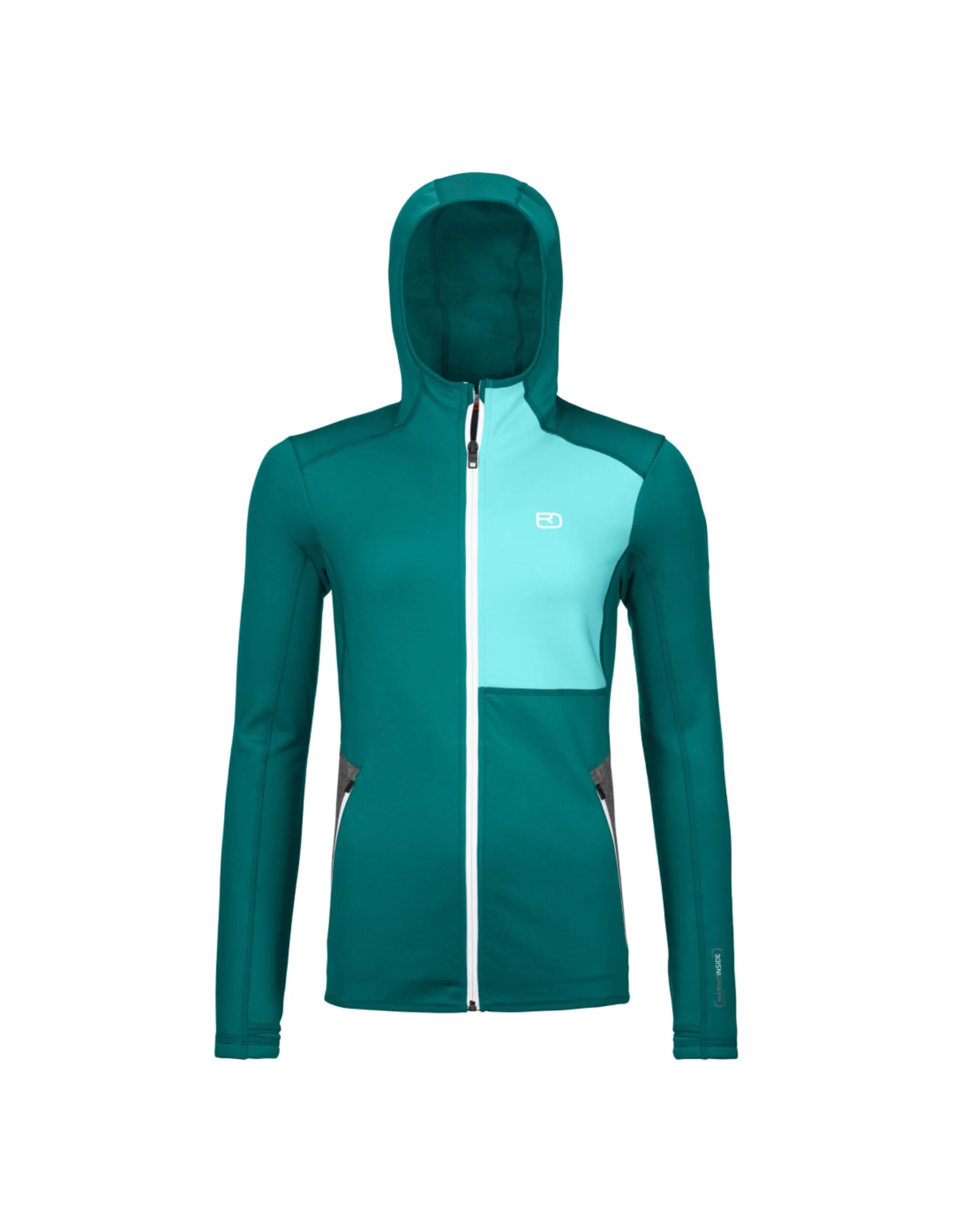 Ortovox Fleece Hoody W (Maat – M, Kleur – Pacific-Green)
