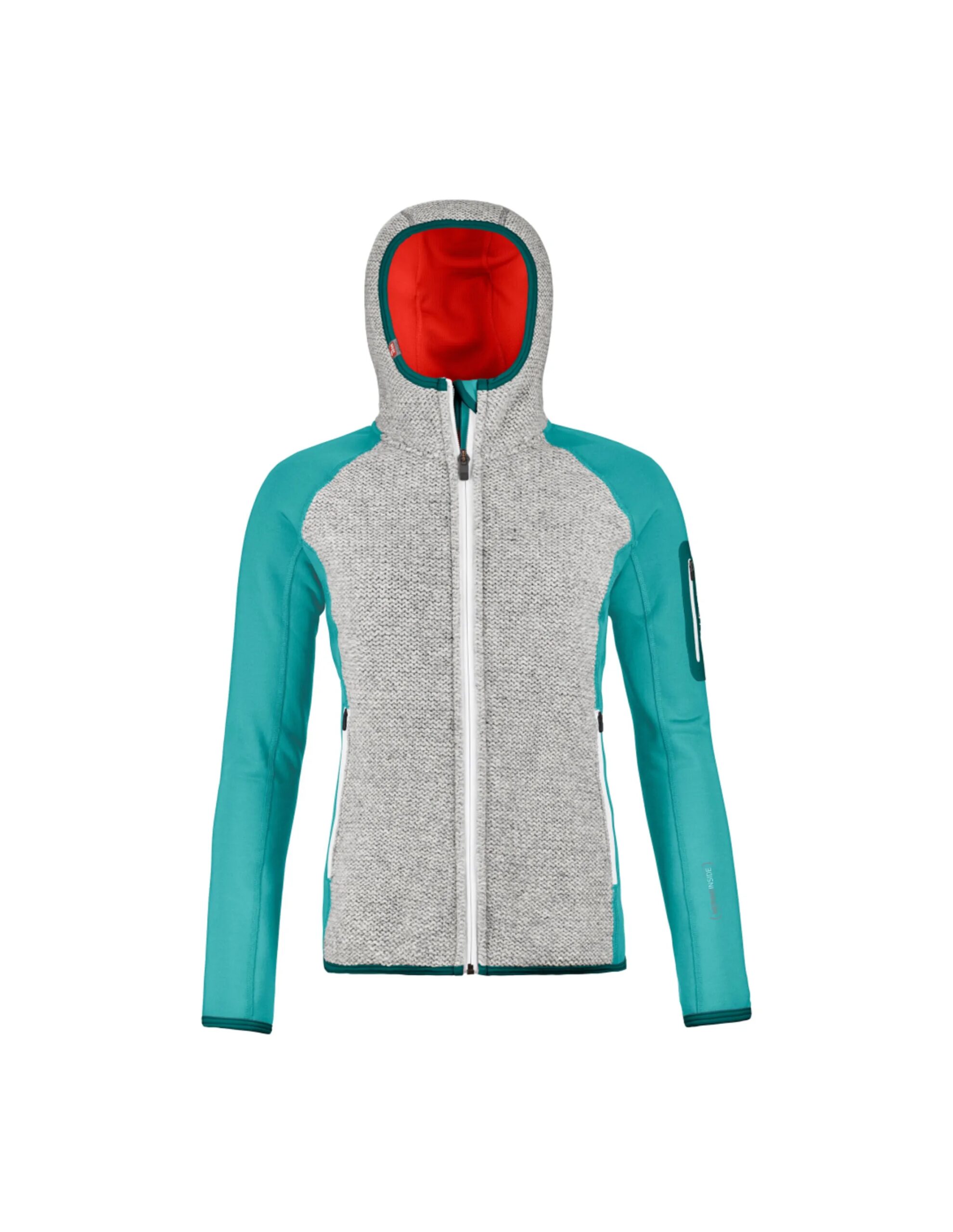 Ortovox Fleece Plus Classic Knit Hdy W (Maat – XL, Kleur – Ice-Waterfall)