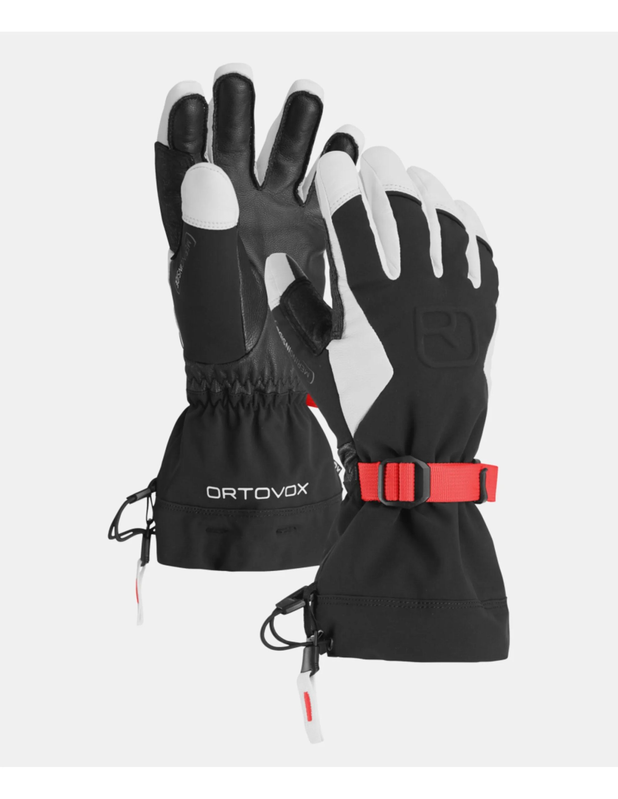Ortovox Merino Freeride Glove W (Maat – S, Kleur – Black-Raven)