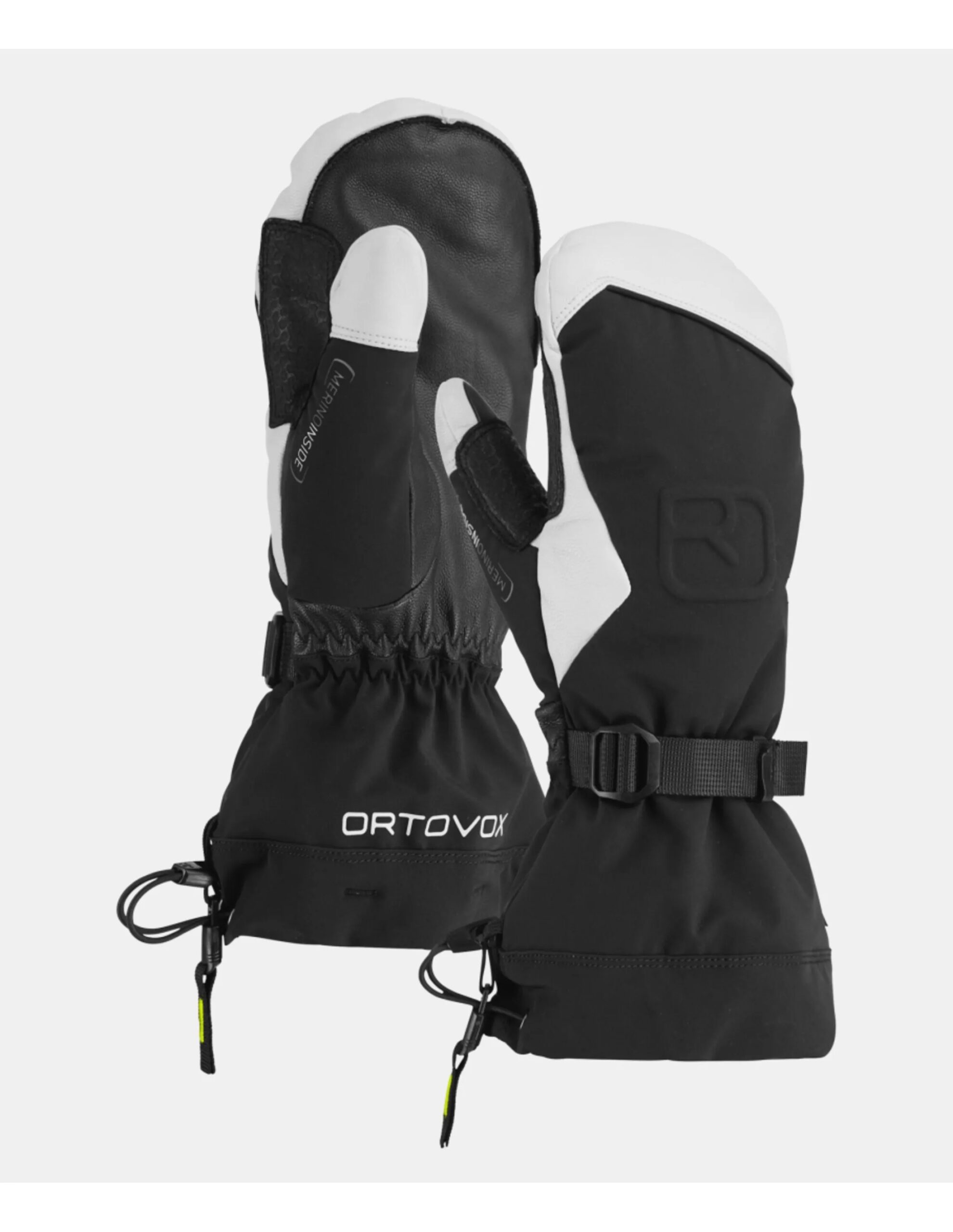 Ortovox Merino Freeride Mitten M (Maat – XL, Kleur – Black-Raven)