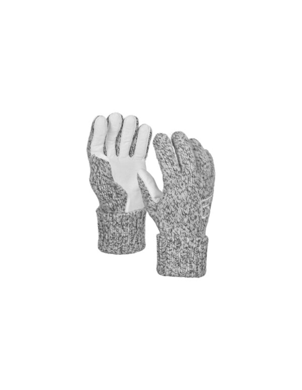Ortovox Swisswool Classic Glove Leather (Maat - S, Kleur - Grey-Blend)