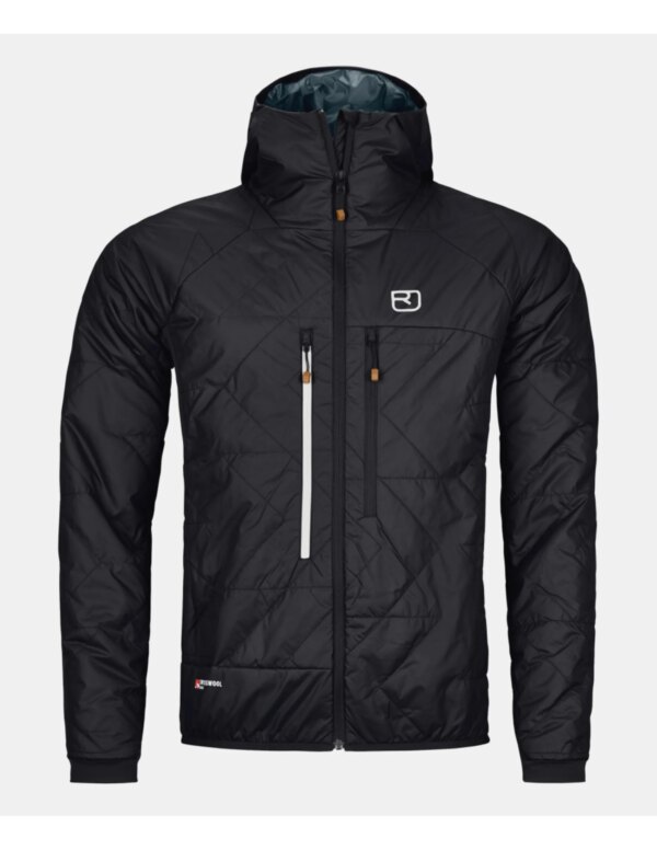 Ortovox Swisswool Piz Boe Jacket Men (Maat - XL, Kleur - Black-Raven)