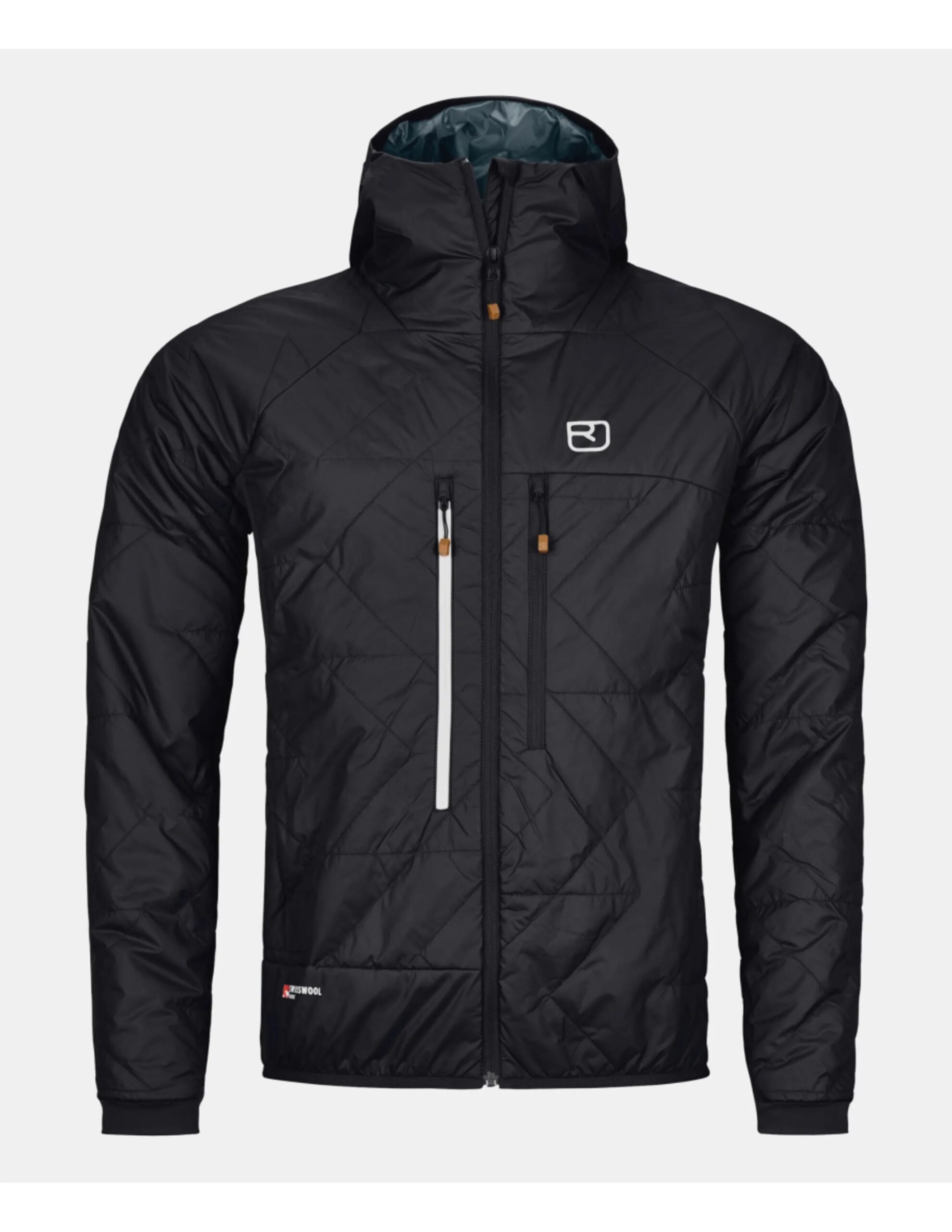 Ortovox Swisswool Piz Boe Jacket Men (Maat – XL, Kleur – Black-Raven)