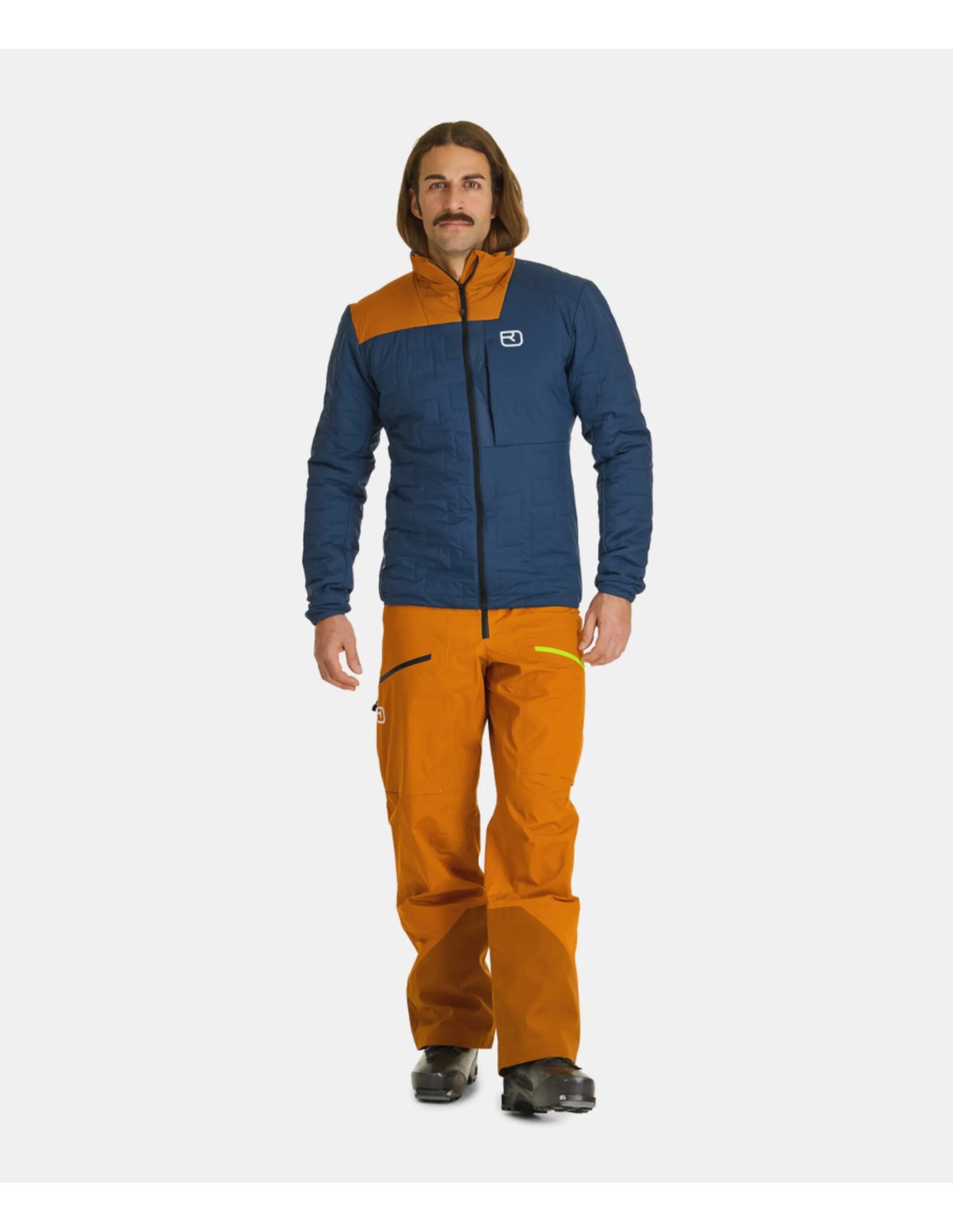 Ortovox Swisswool Piz Segnas Jacket Men´s (Maat – XL, Kleur – Deep-Ocean)
