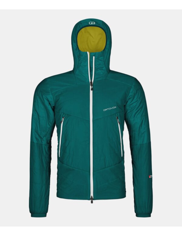 Ortovox Westalpen Swisswool Insulating Jacket Men´s (Maat - L, Kleur - Pacific-Green)