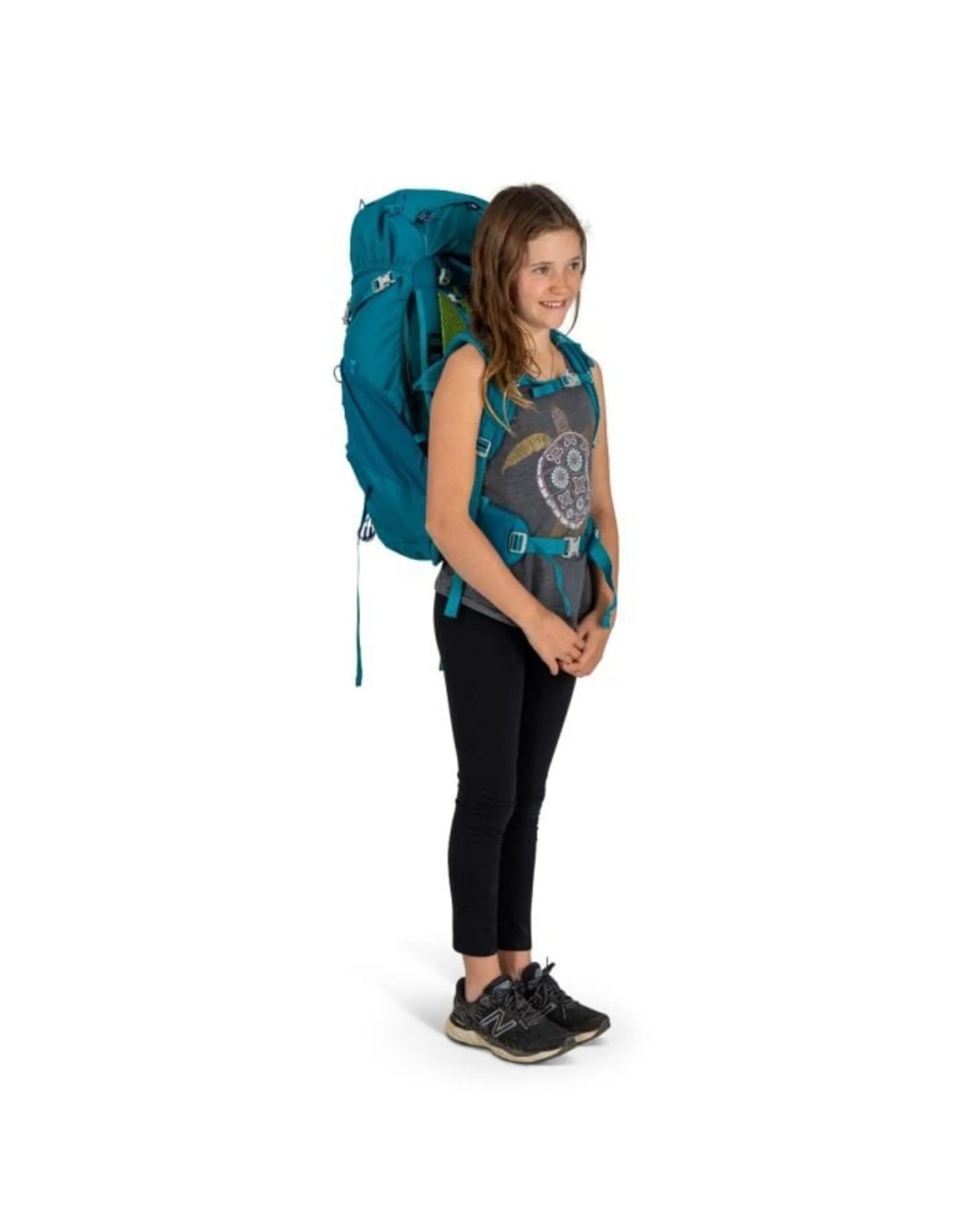 Osprey Ace 38 Rugzak Jeugd (8-15 jaar) (Maat – OS, Kleur – Blue Spikemoss/Deep Peyto)