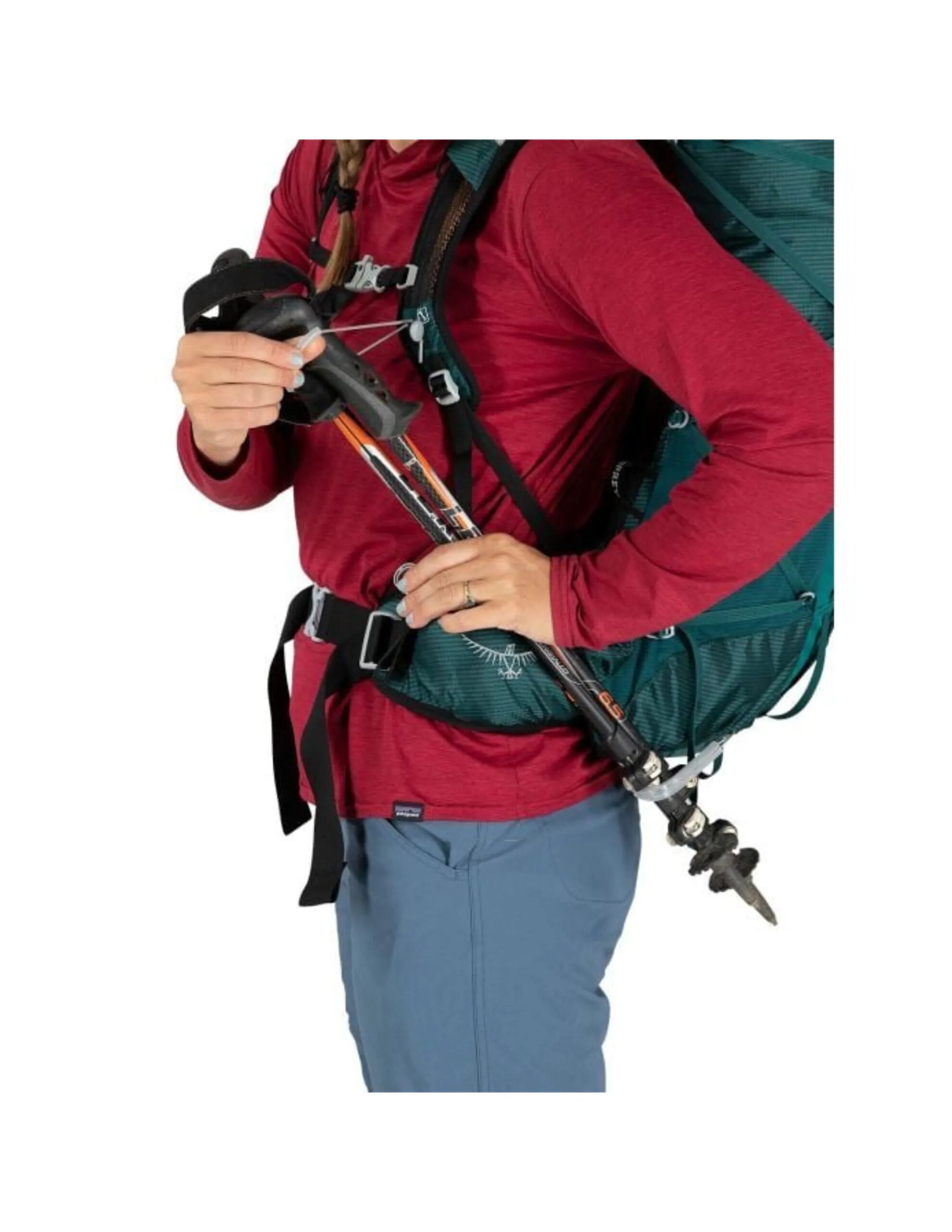 Osprey Eja 38 Dames Hiking Rugzak (Maat – WXS/S, Kleur – Deep Teal)