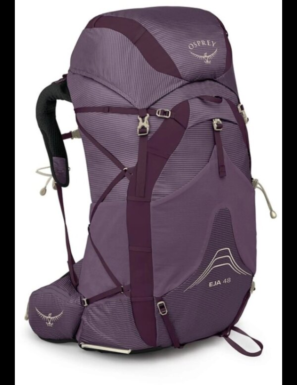 Osprey Eja 48L Rugzak Dames (Maat - WM/L, Kleur - Purple Dusk)