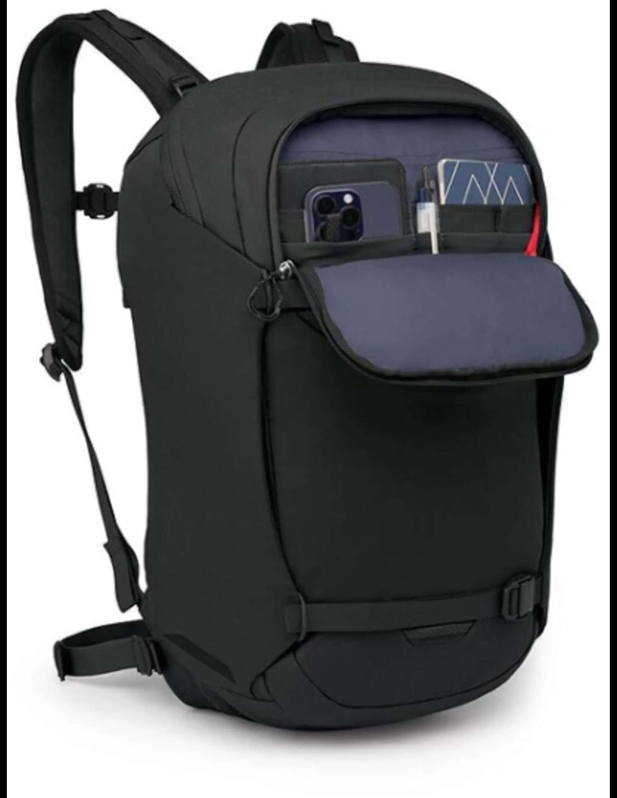 Osprey Metron 24L Rugzak (Maat – OS, Kleur – Black/Anchor Blue)