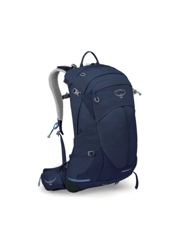 Osprey Stratos 24L Hiking Rugzak (Maat - OS, Kleur - Cetacean blue)