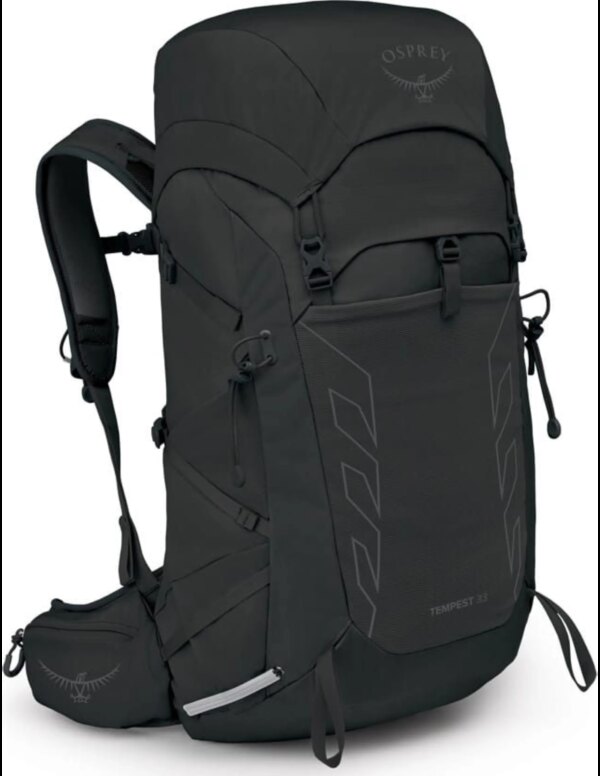 Osprey Tempest 33l Dames Rugzak (Maat - OS, Kleur - Black/Coal Grey)