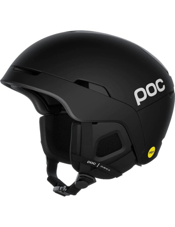 POC Obex MIPS Skihelm (Maat - MLG, Kleur - Uranium Black Matt)