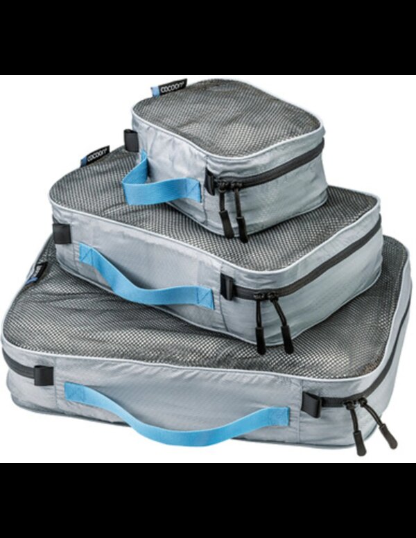 Packing Cube Ultralight - Set 3pcs (Kleur - Storm blue)