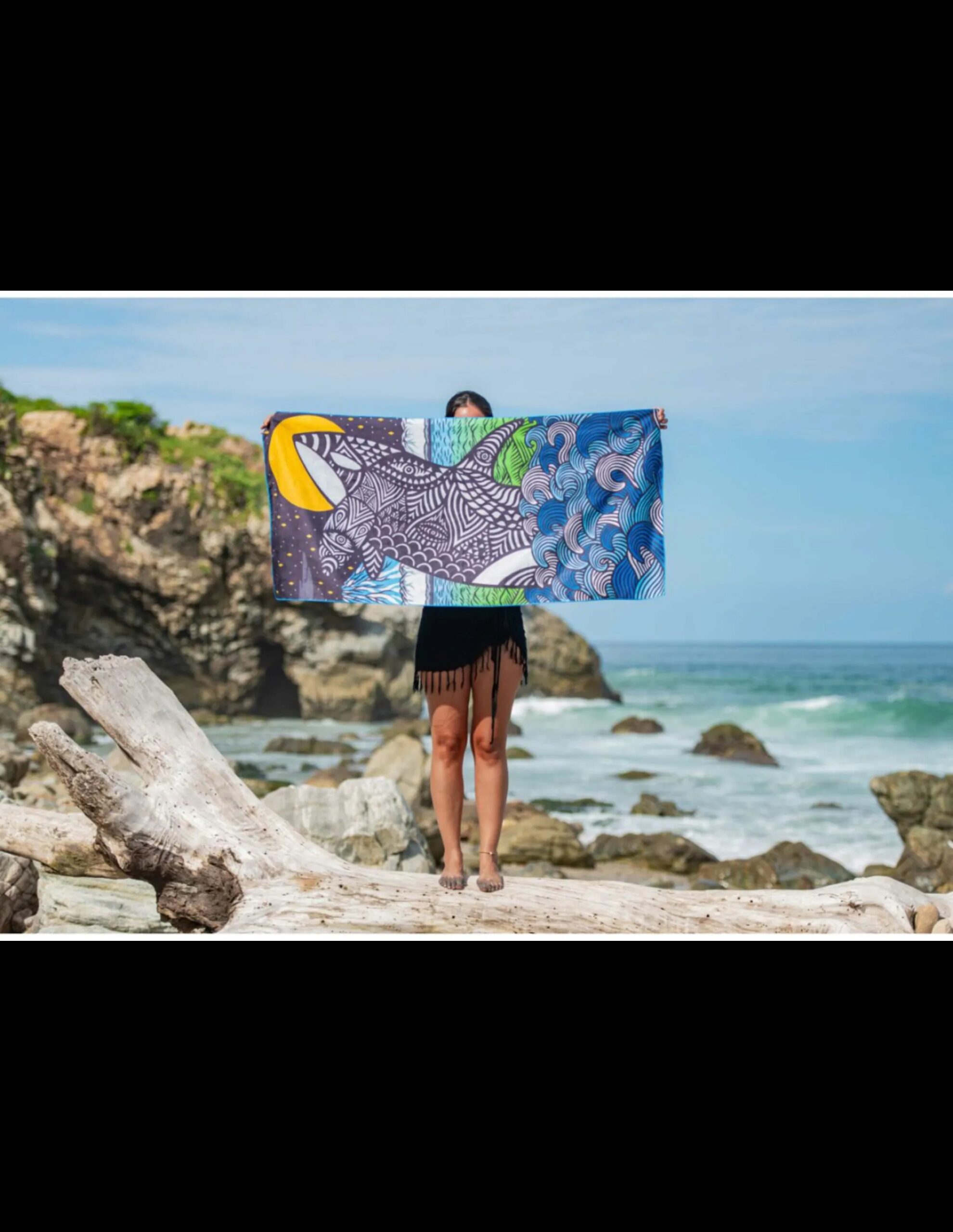 Pactowl Personal Body Handdoek (Kleur – Orca)