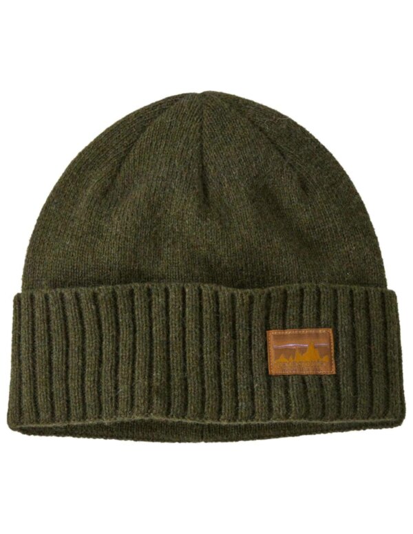 Patagonia Brodeo Beanie (Maat - OS, Kleur - '73 Skyline: Pine Needle Green)