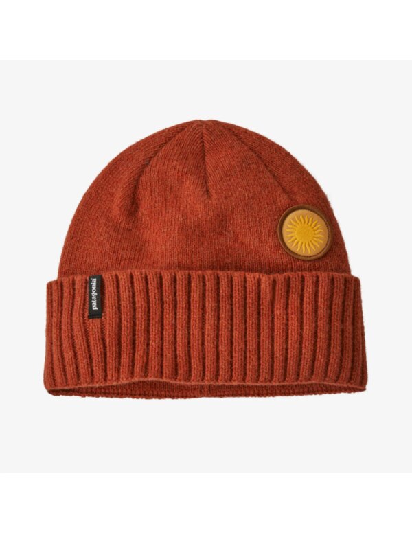 Patagonia Brodeo Beanie (Maat - OS, Kleur - Spirited Sun: Burnished Red)