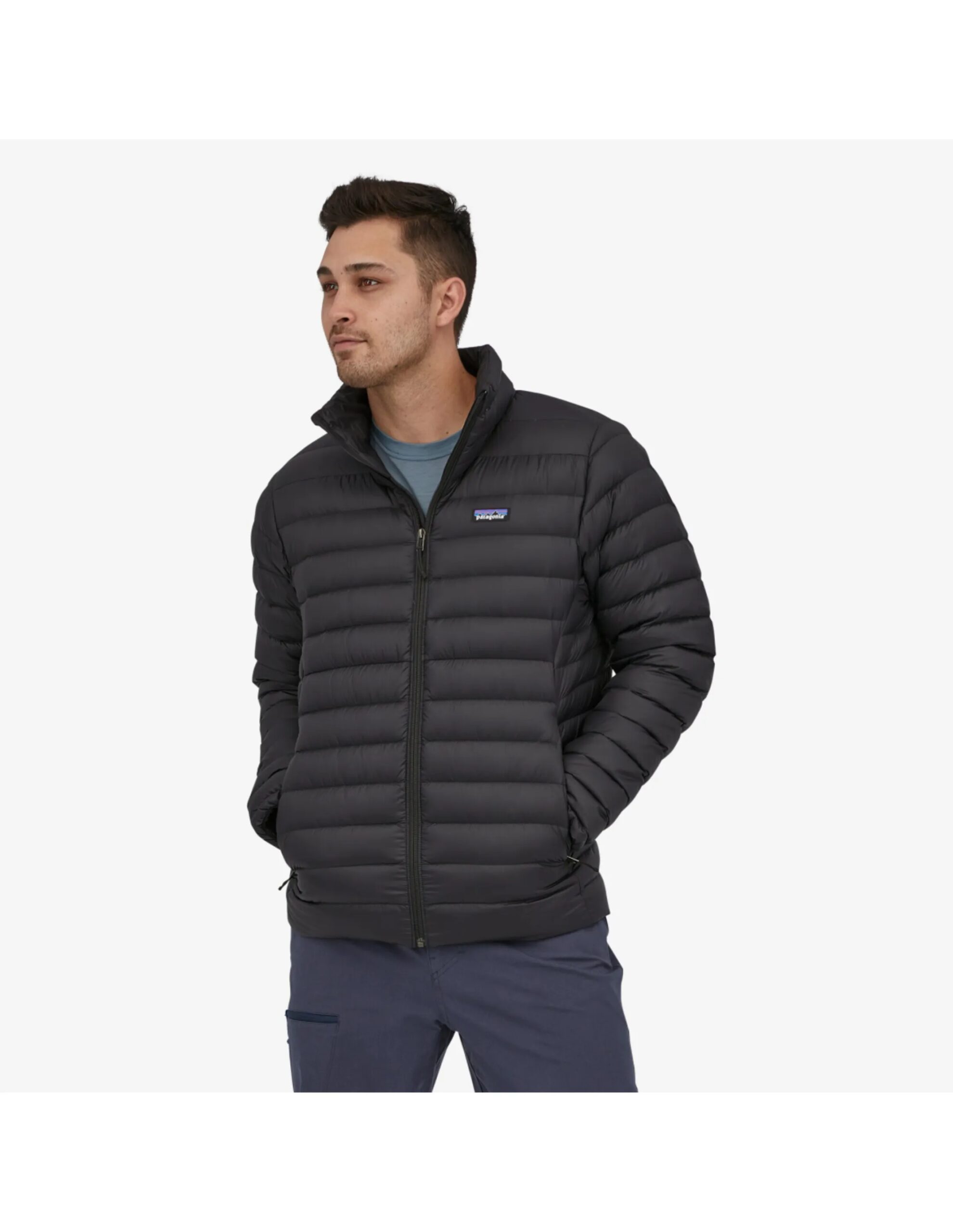 Patagonia Dons SweaterJacket Heren (Maat – XL, Kleur – Black)
