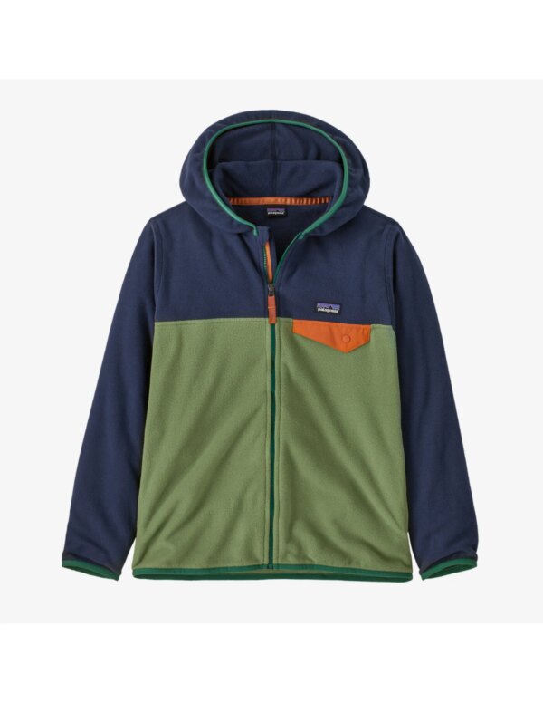 Patagonia Kid's Micro D Snap-T Jacket (Maat - S, Kleur - Terrain Green)