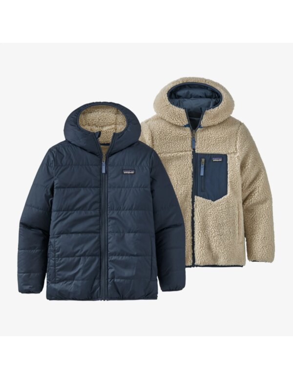 Patagonia Kid's Reversible Ready Freddy Hoody (Maat - S, Kleur - New Navy)