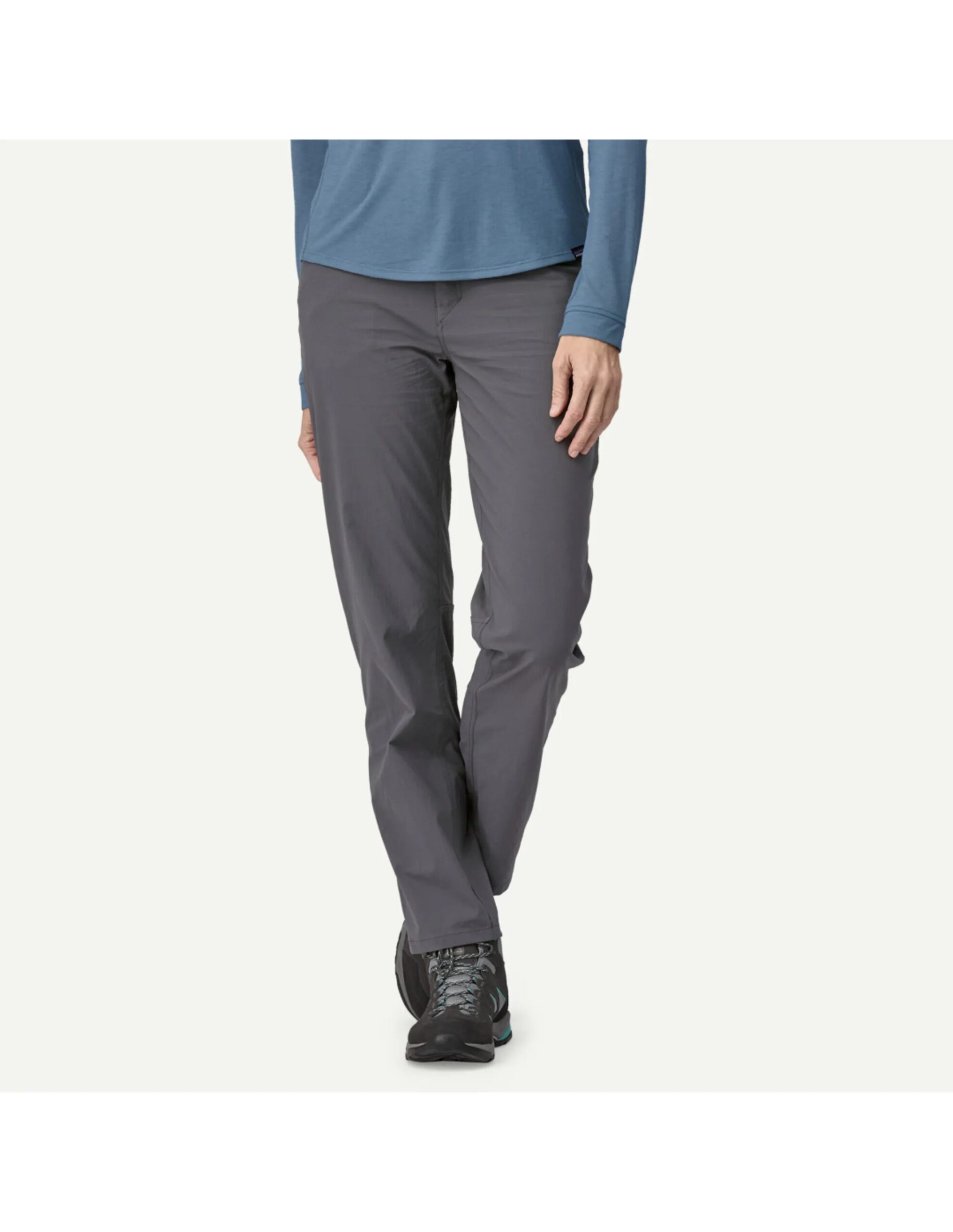 Patagonia Quandary Wandelbroek Dames (Maat – 16, Kleur – Forge Grey)