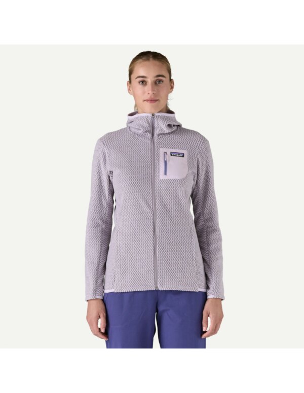 Patagonia R1 Air Full-Zip Tech Hoody Dames (Maat - L, Kleur - Foxglove Purple)