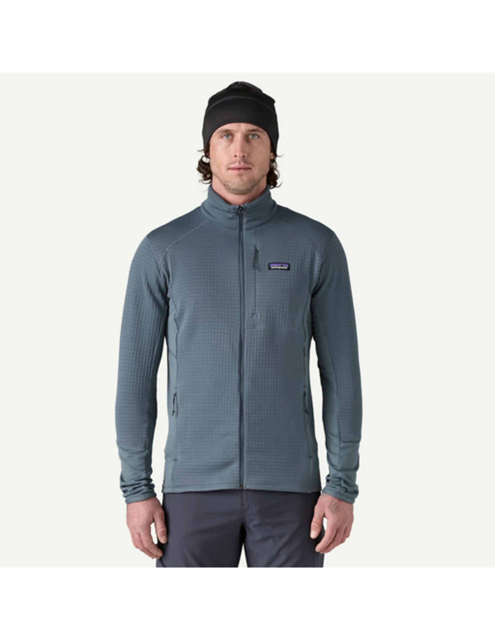 Patagonia R1 Fleece Jacket Heren (Maat – M, Kleur – Utility Blue)