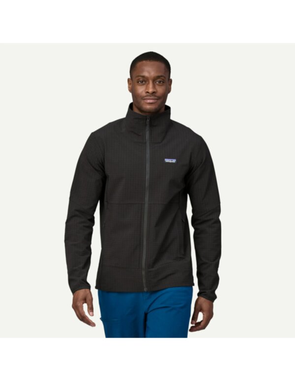 Patagonia R1 TechFace Fleece Jacket Heren (Maat - XL, Kleur - Black)
