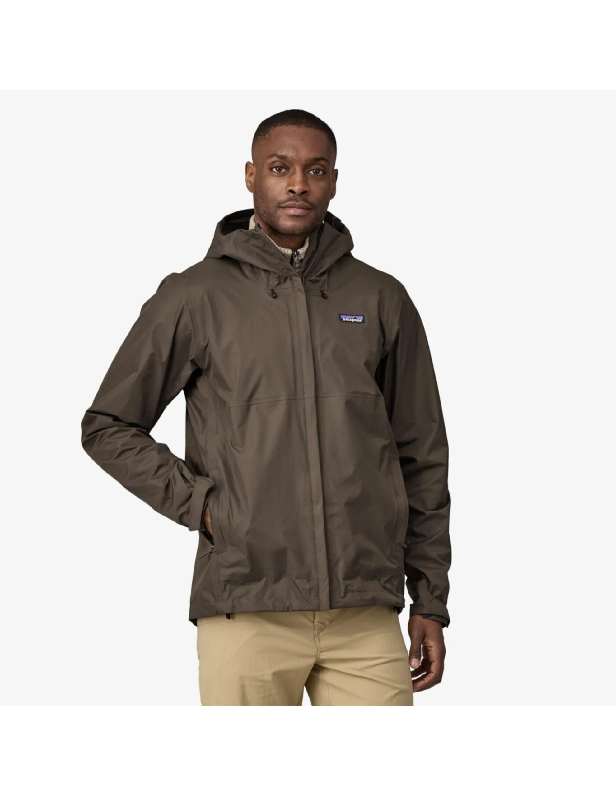 Patagonia Torrentshell 3L Regenjack Heren (Maat – XL, Kleur – Dark Walnut)