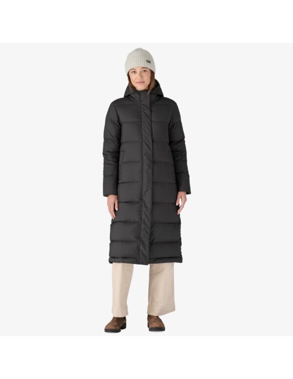 Patagonia Women´s Silent Down Long Parka (Maat - L, Kleur - Black)