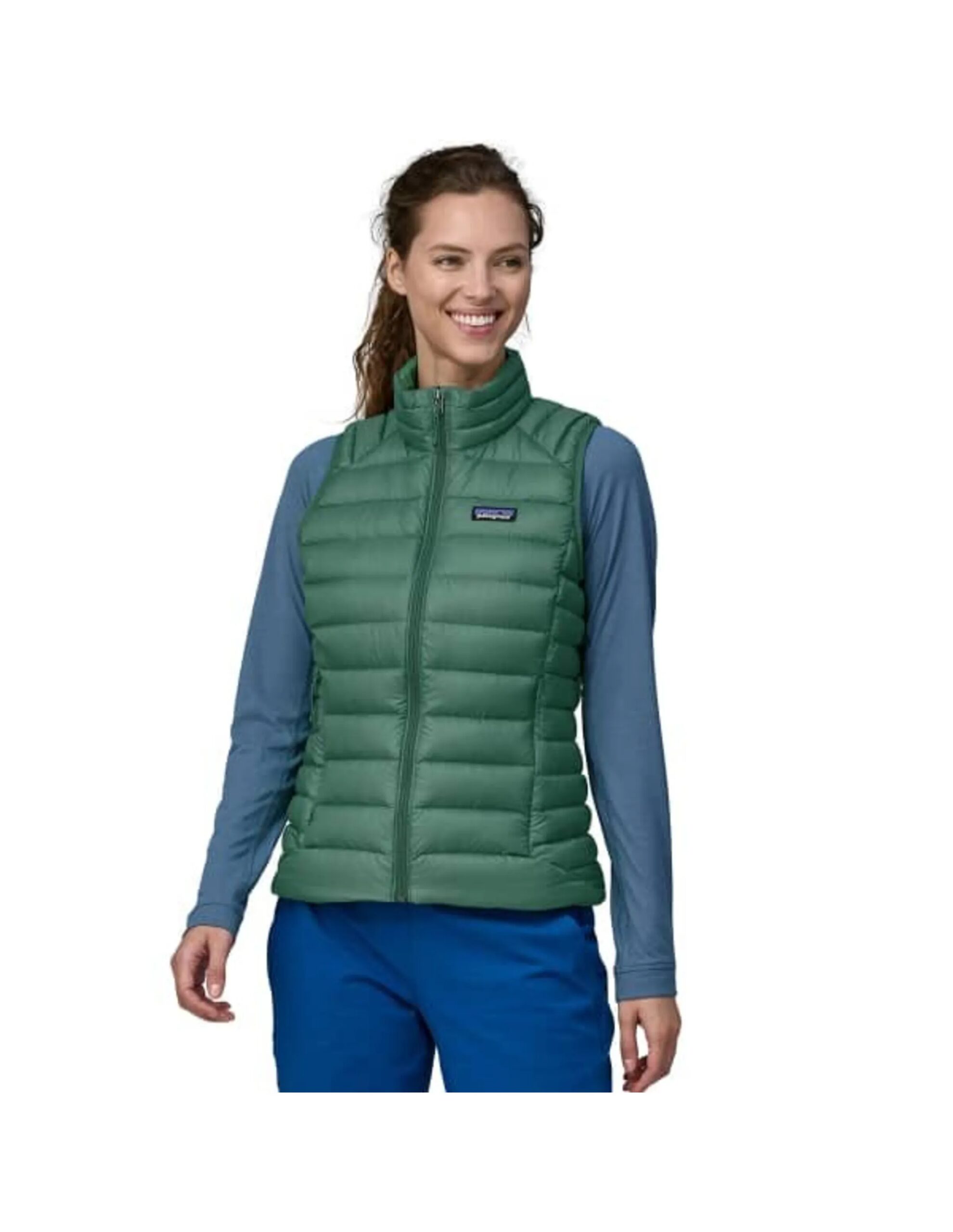 Patagonia Women’s Down Sweater Vest (Maat – M, Kleur – Conifer Green)