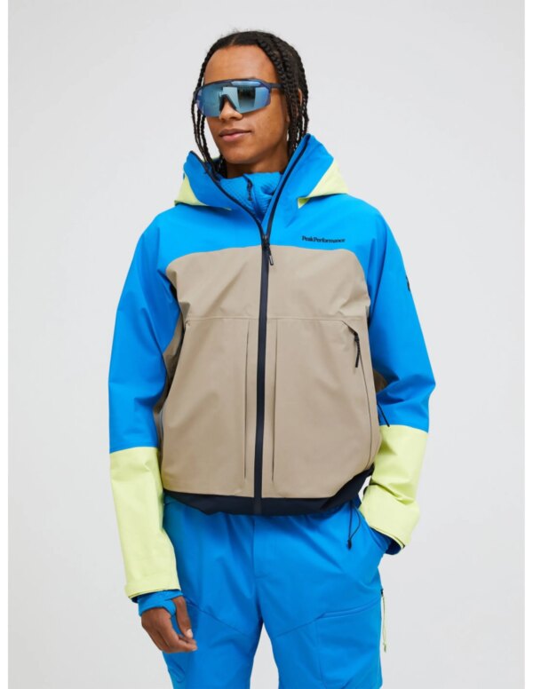 Peak Perfmance Vislight Gore Tex C Knit Shell Heren (Maat - XL, Kleur - Brilliant Blue)