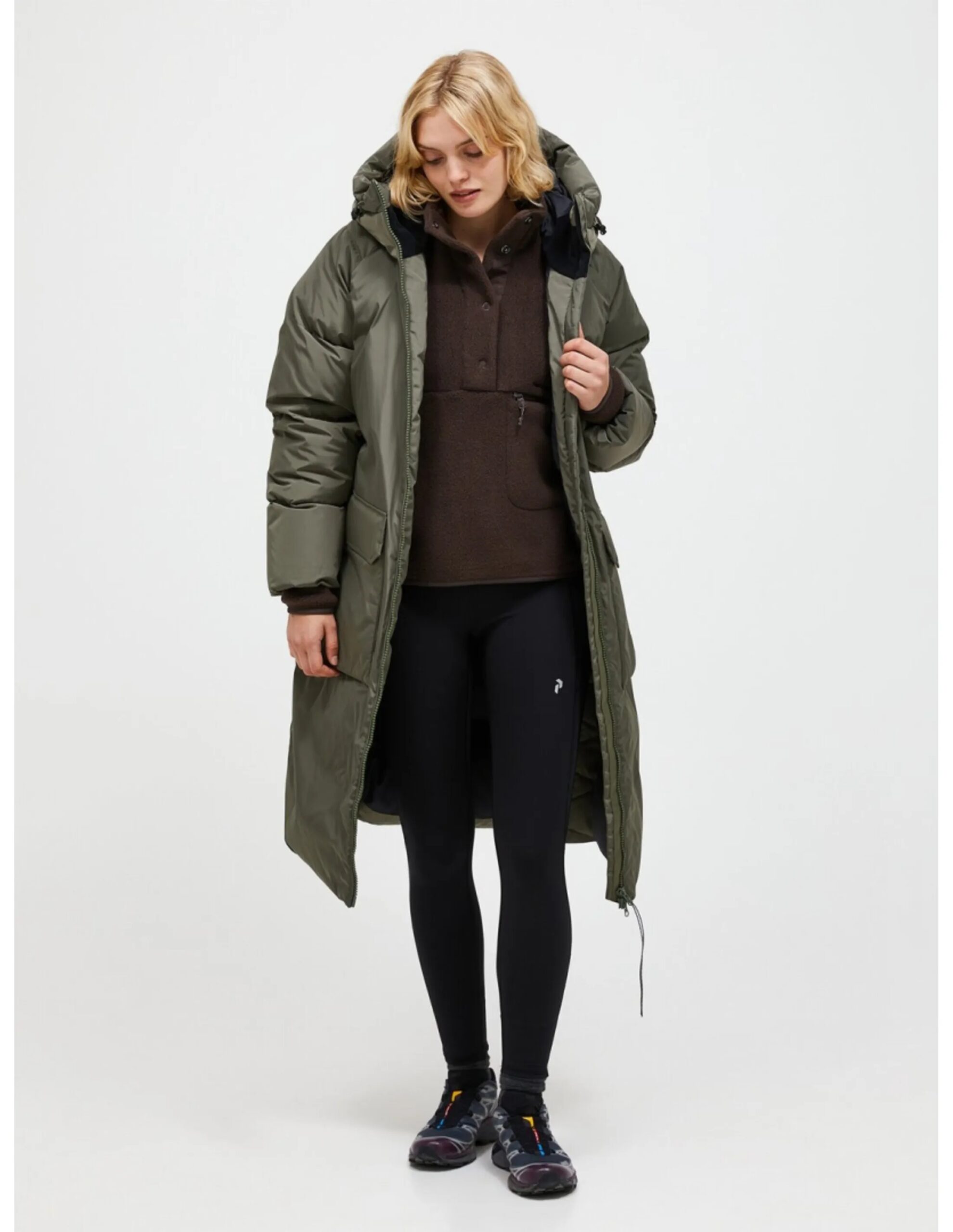 Peak Perforamnce Women’s Bluebird Down Coat (Maat – L, Kleur – Pine Needle)