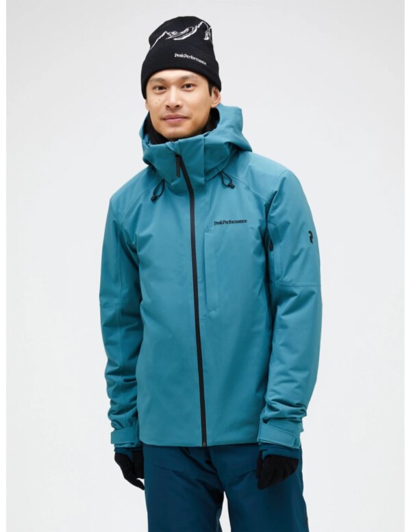 Peak Performance 2L Insulated Maroon Shell Jacket (Maat - S, Kleur - Hydro Fresh)